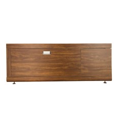 Пластиковий екран з відкидними дверцятами Mikola-M Креатив 1,0 Золотий дуб 120 см