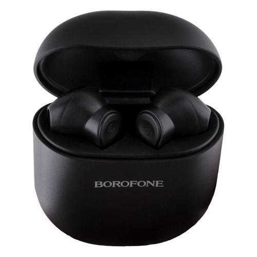 Бездротові навушники Borofone BE49 Serenity TWS Type C Bluetooth 5.0 300 mah Black в інтернет супермаркеті PbayMarket!