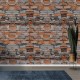 Самоклеюча декоративна 3D панель під цеглу в рулоні 3D Loft піщаник 20 м 20000x700x3 мм