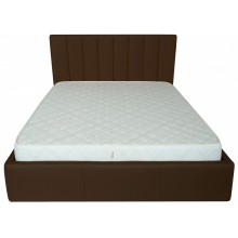 Ліжко двоспальне Richman Санам 180 х 190 см Флай 2231 A1 Темно-коричневе