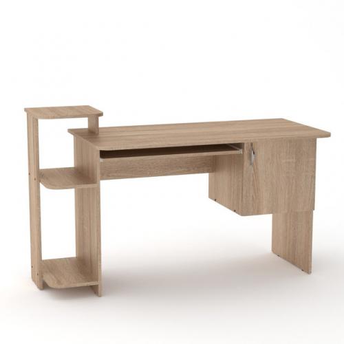 Стіл комп'ютерний Компанит СКМ-3 Дуб Сонома (hub_HVqZ12189) Стіл комп'ютерний Компанит СКМ-3 Дуб Сонома (hub_HVqZ12189)