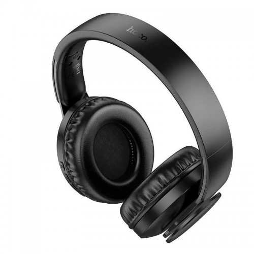 Навушники бездротові Bluetooth HOCO Enjoy W45 Black N
