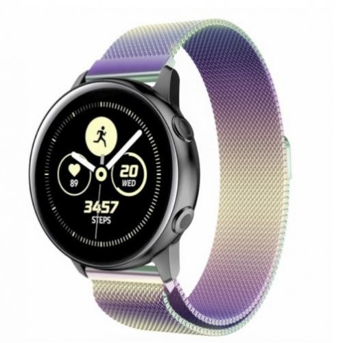 Ремінець BeWatch для Samsung Galaxy Watch Active | Active 2 міланська петля 20мм Хамелеон (1010269) Ремінець BeWatch для Samsung Galaxy Watch Active | Active 2 міланська петля 20мм Хамелеон (1010269)