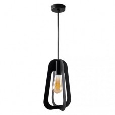 Світильник підвісний MSK Electric Catania в стилі лофт під лампу Е27 NL 3019 BK чорний