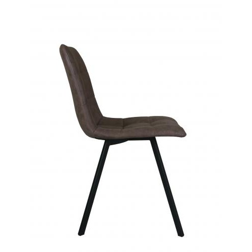 Стілець Max's furniture Норман 01 Чорний/Коричневий Стілець Max's furniture Норман 01 Чорний/Коричневий