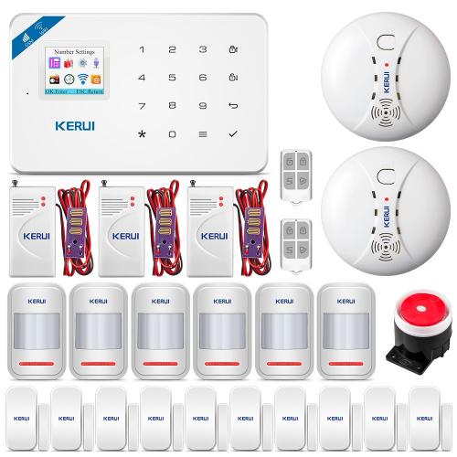 Комплект бездротової GSM сигналізації Kerui W18 WI-FI elite (DFD8D7DF6DFDFV8D) Комплект бездротової GSM сигналізації Kerui W18 WI-FI elite (DFD8D7DF6DFDFV8D)