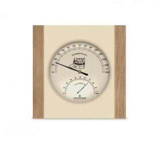 Термометр для лазні та сауни липа Стеклоприбор №3 15х15х3 см Термометр для лазні та сауни липа Стеклоприбор №3 15х15х3 см