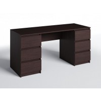 Стіл письмовий Меблева Площа СП-6 160х60х75 см Венге Стіл письмовий Меблева Площа СП-6 160х60х75 см Венге