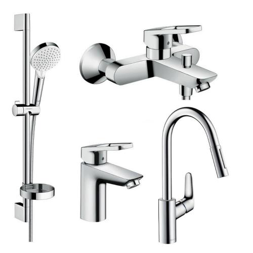 Набір змішувачів HANSGROHE LOGIS LOOP 1252019 в інтернет супермаркеті PbayMarket!