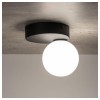 Стельовий світильник TK Lighting Bianca 16x12x15 см Біло-чорний (TK5681)