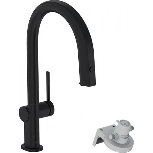 Змішувач для кухонної мийки Hansgrohe Aqittura M91 FilterSystem 210 Чорний матовий 76803670 в інтернет супермаркеті PbayMarket!