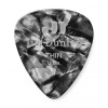 Медіатори Dunlop 483P02TH Genuine Celluloid Black Pearloid Thin Player's Pack (12 шт.)