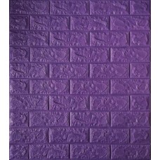 Самоклеюча декоративна 3D панель Loft-Expert цегла ірис 700x770x5 мм