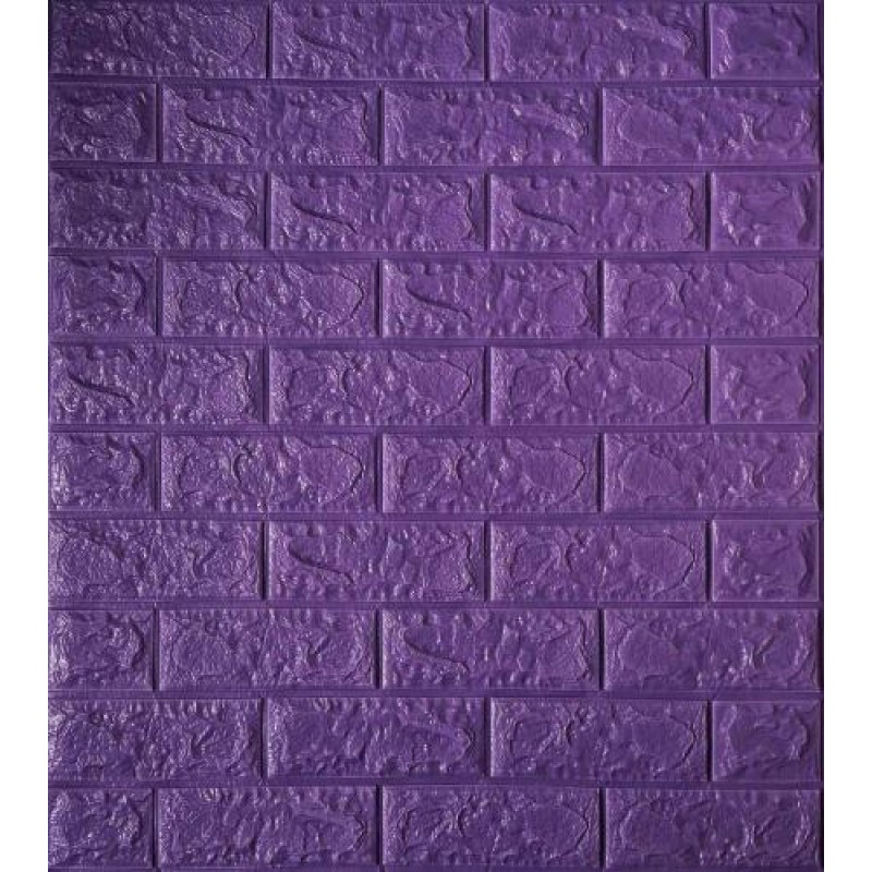 Самоклеюча декоративна 3D панель Loft-Expert цегла ірис 700x770x5 мм