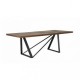 Обідній стіл у стилі Loft NS-1237 780x2020x950 мм Черный