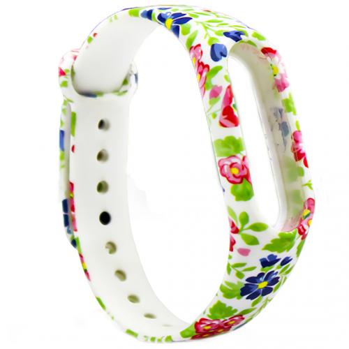 Ремінець Painted Strap для Xiaomi Mi Band 3/4 Квітковий Візерунок 1 (hub_nTQl27692) Ремінець Painted Strap для Xiaomi Mi Band 3/4 Квітковий Візерунок 1 (hub_nTQl27692)