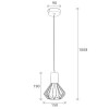 Світильник лофт MSK Electric Diadem підвісний NL 2215