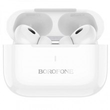 Бездротові Bluetooth навушники Borofone BW59 TWS Bluetooth 5.3 Hi-Fi 300mAh White