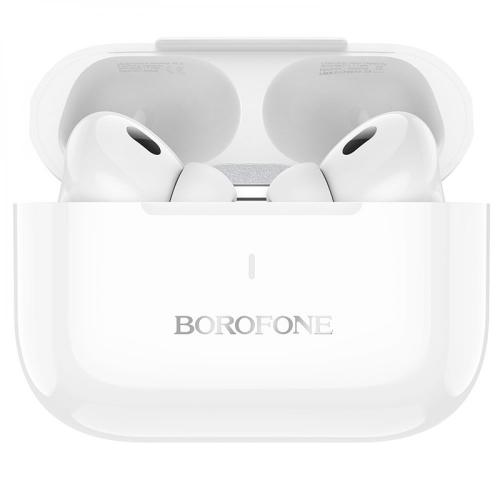 Бездротові Bluetooth навушники Borofone BW59 TWS Bluetooth 5.3 Hi-Fi 300mAh White