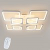 Стельова LED люстра світлодіодний світильник Sunlight білий 5631/4+4