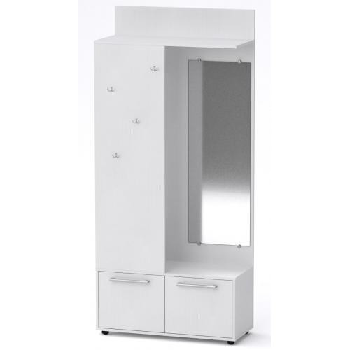 Передпокій Ірма Компанит Німфея альба (90х38х200 см) Передпокій Ірма Компанит Німфея альба (90х38х200 см)