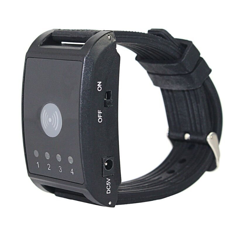 Бездротова система виклику медперсоналу, медсестри для літніх людей Retekess F4411A з 2-х кнопок + годинник - приймач