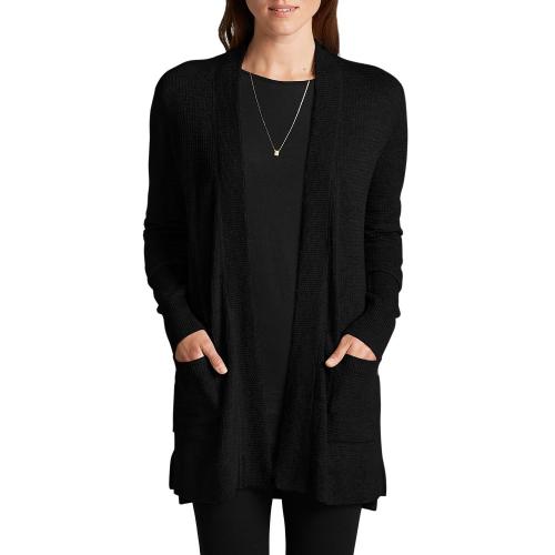 Кардиган Eddie Bauer Womens Knit Cardigan BLACK XS Чорний (9621BK) в інтернет супермаркеті PbayMarket!