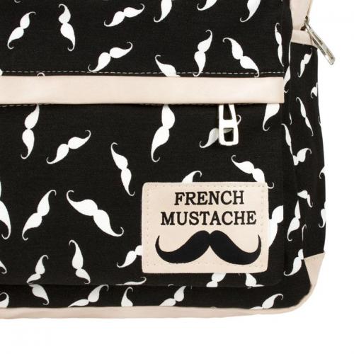 Рюкзак міський Can Vas Mustache 42х29х12 см Вуса (22492) в інтернет супермаркеті PbayMarket!