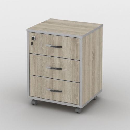 Тумба офісна Тиса Мебель ТМ-132 Сонома 55x35x35 см Тумба офісна Тиса Мебель ТМ-132 Сонома 55x35x35 см