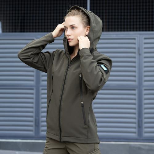 Куртка жіноча тактична Pobedov Motive 345678 XXL Хакі (00000005829) Куртка жіноча тактична Pobedov Motive 345678 XXL Хакі (00000005829)