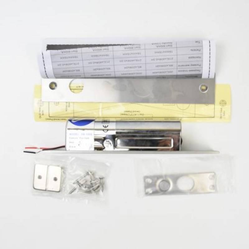 Замок ригельний YB-100S врізний для системи контролю доступу