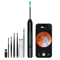 Пристрій для видалення вушної сірки з камерою Brillix 1296P Чорный (PO-Black)