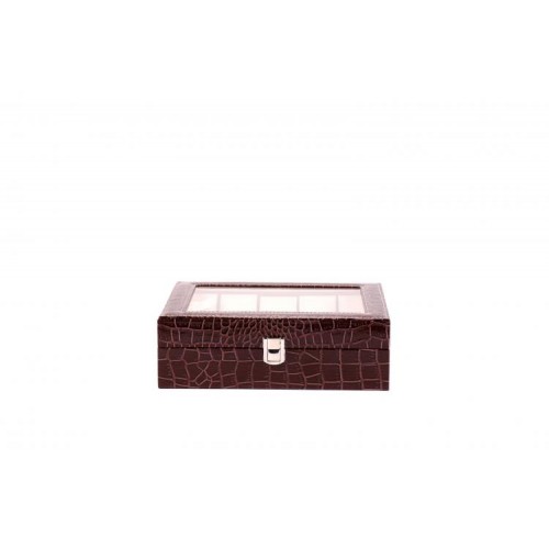 Шкатулка для зберігання годинників Craft 10PU.CROC.BR Коричневий Шкатулка для зберігання годинників Craft 10PU.CROC.BR Коричневий