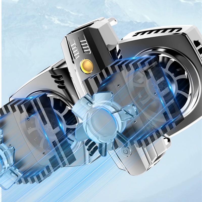 Універсальний напівпровідниковий радіатор-вентилятор для смартфона Union PUBG Mobile K4 Silver