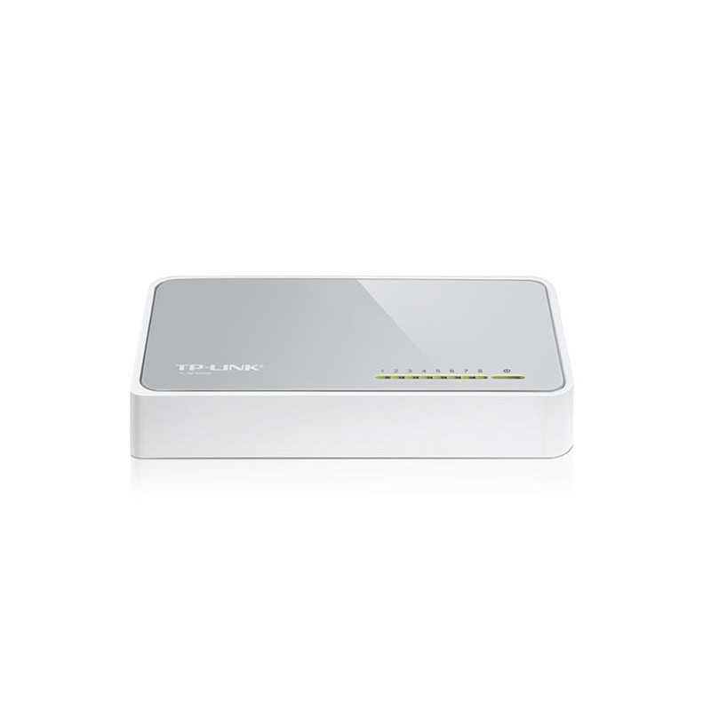 Комутатор TP-Link TL-SF1008D (8х10/100 Мбіт, настільний)
