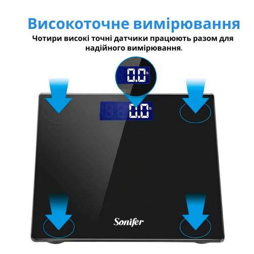 Смарт-ваги Sonifer SF-1911 Black Смарт-ваги Sonifer SF-1911 Black