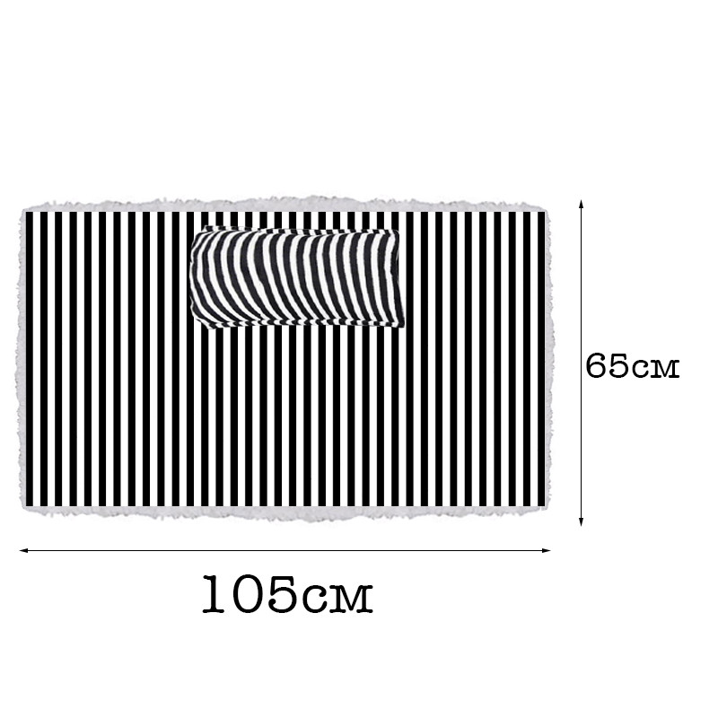 Плед із підігрівом Lesko 105*65 см Чорний (10420-53791)