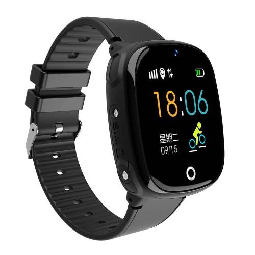 Дитячий Розумний Годинник Baby Smart Watch Hw11 Aqua Plus Чорний в інтернет супермаркеті PbayMarket!