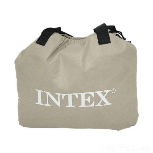 Надувне ліжко Двоспальне Intex 64926, 152 х 203 х 46, USB + вбудований електронасос PremAire в інтернет супермаркеті PbayMarket!