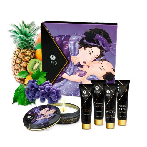 Подарунковий набір Shunga Geishas Secrets – Exotic Fruits для розкішної ночі вдвох в інтернет супермаркеті PbayMarket!