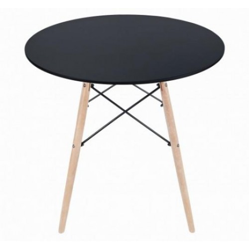 Стіл LEOBERT TODI BLACK 80 Стіл LEOBERT TODI BLACK 80