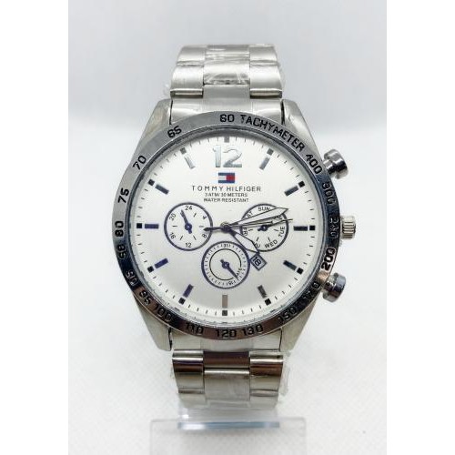 Наручний годинник чоловічий Clockhouse Tommy Hilfiger Сріблястий (IBW792SO) Наручний годинник чоловічий Clockhouse Tommy Hilfiger Сріблястий (IBW792SO)