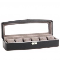 Скринька для зберігання годинників Salvadore 38х13х8,5 см 6W-HX-BC Скринька для зберігання годинників Salvadore 38х13х8,5 см 6W-HX-BC