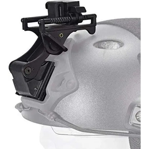 Кріплення кронштейн для приладу нічного бачення на каску шолом Rhino ПНБ PVS-7/PVS-14 Чорний Кріплення кронштейн для приладу нічного бачення на каску шолом Rhino ПНБ PVS-7/PVS-14 Чорний