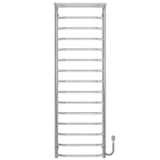 Рушникосушарка електрична Трапеція з полицею П15 500х1600 Deffi Хром EF16 (C.TP.160.50.15.E.C.R.5)