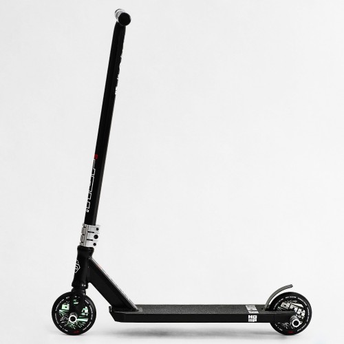 Самокат трюковий Best Scooter Hop Pro HIC-система пеги алюмінієвий диск та дека колеса PU Black (115636)