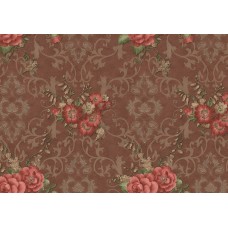 Шпалери Lanita вінілові на флізеліновій основі Мірель декор СЛГ 0359-8 коричневий (1,06х10,05м.)