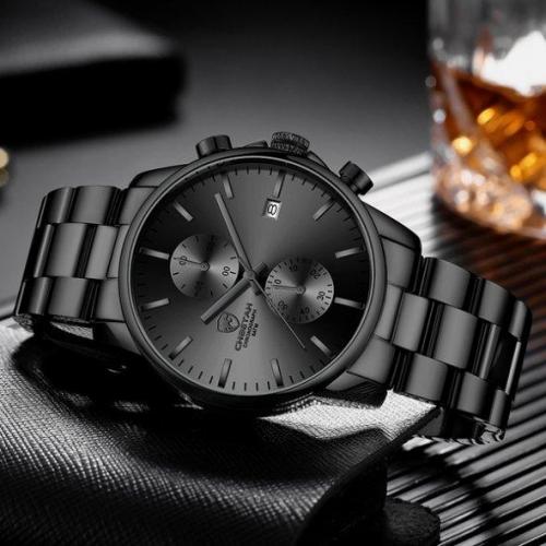 Чоловічий наручний годинник Cheetah Mars Black