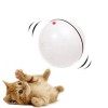 Іграшка для кішки Sundy USB smart м'яч-кулька з хаотичним рухом і червоною точкою, що випромінюється, Білий (301)