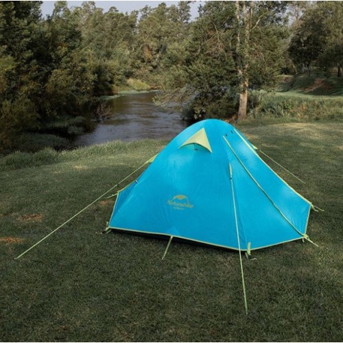 Намет двомісний Naturehike P-Series NH18Z022-P 210T/65D Блакитний (2330182213) Намет двомісний Naturehike P-Series NH18Z022-P 210T/65D Блакитний (2330182213)